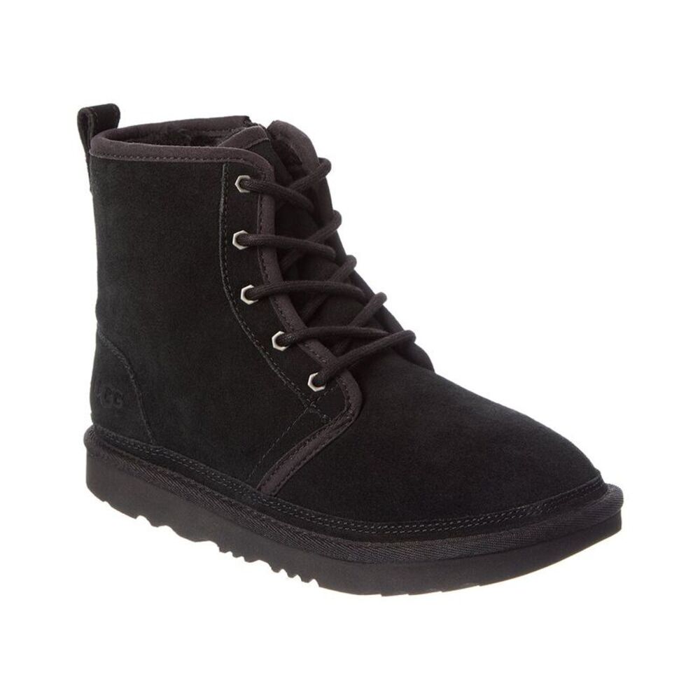 Ugg Kids Harkley Suede Boot, Black